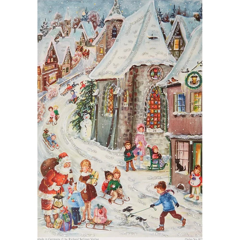 Richard Sellmer Verlag Adventskalender Adventskalender "Rodelfreuden"
