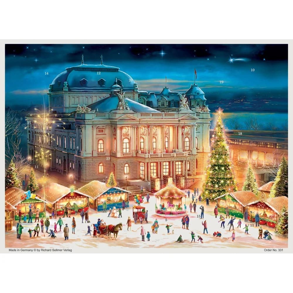 Richard Sellmer Verlag Adventskalender Adventskalender "Zürich Oper"