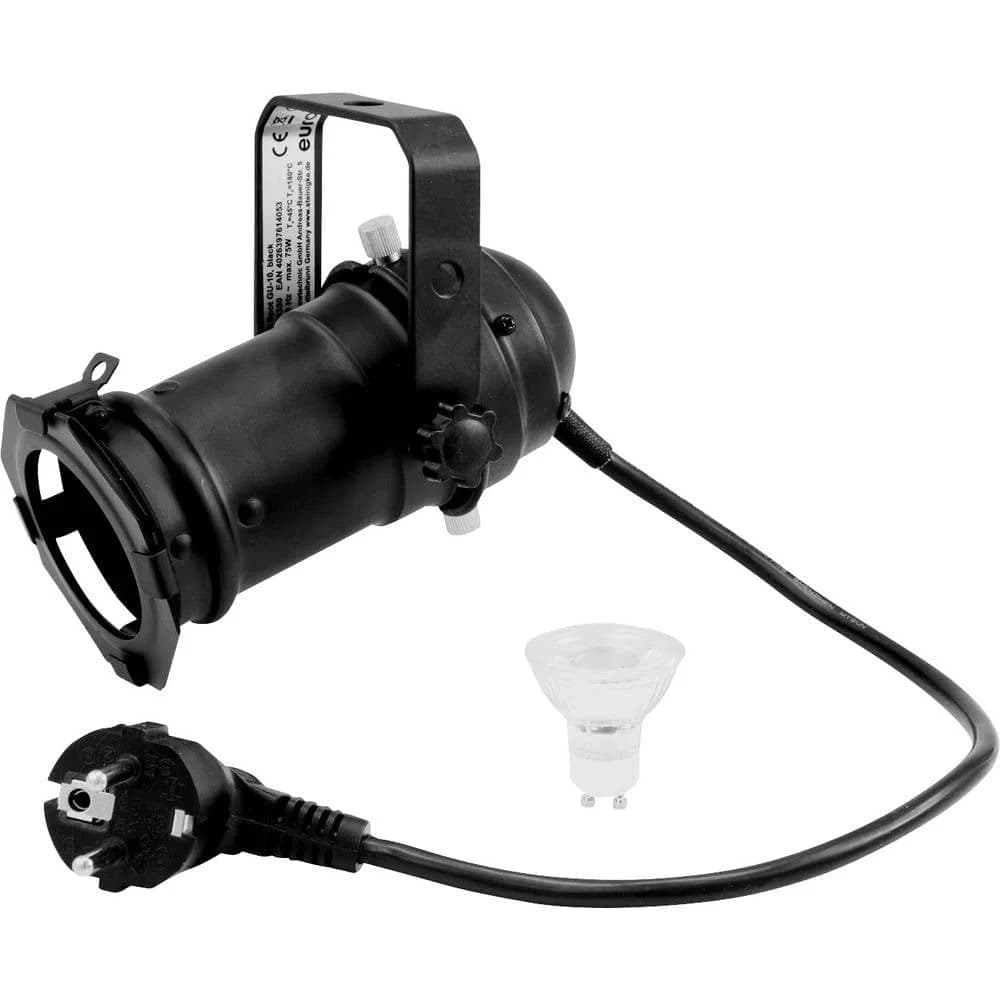 EUROLITE Discolicht Eurolite 20000559 LED-PAR-Scheinwerfer Anzahl LEDs (Details):1 7 W schwarz