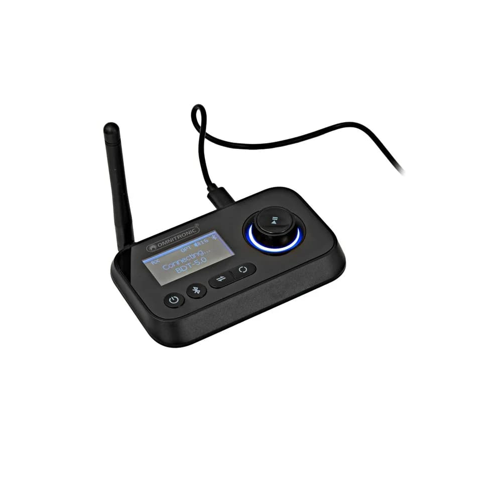 Omnitronic Bluetooth 5 Transceiver 13072196 Bluetooth-Adapter schwarz