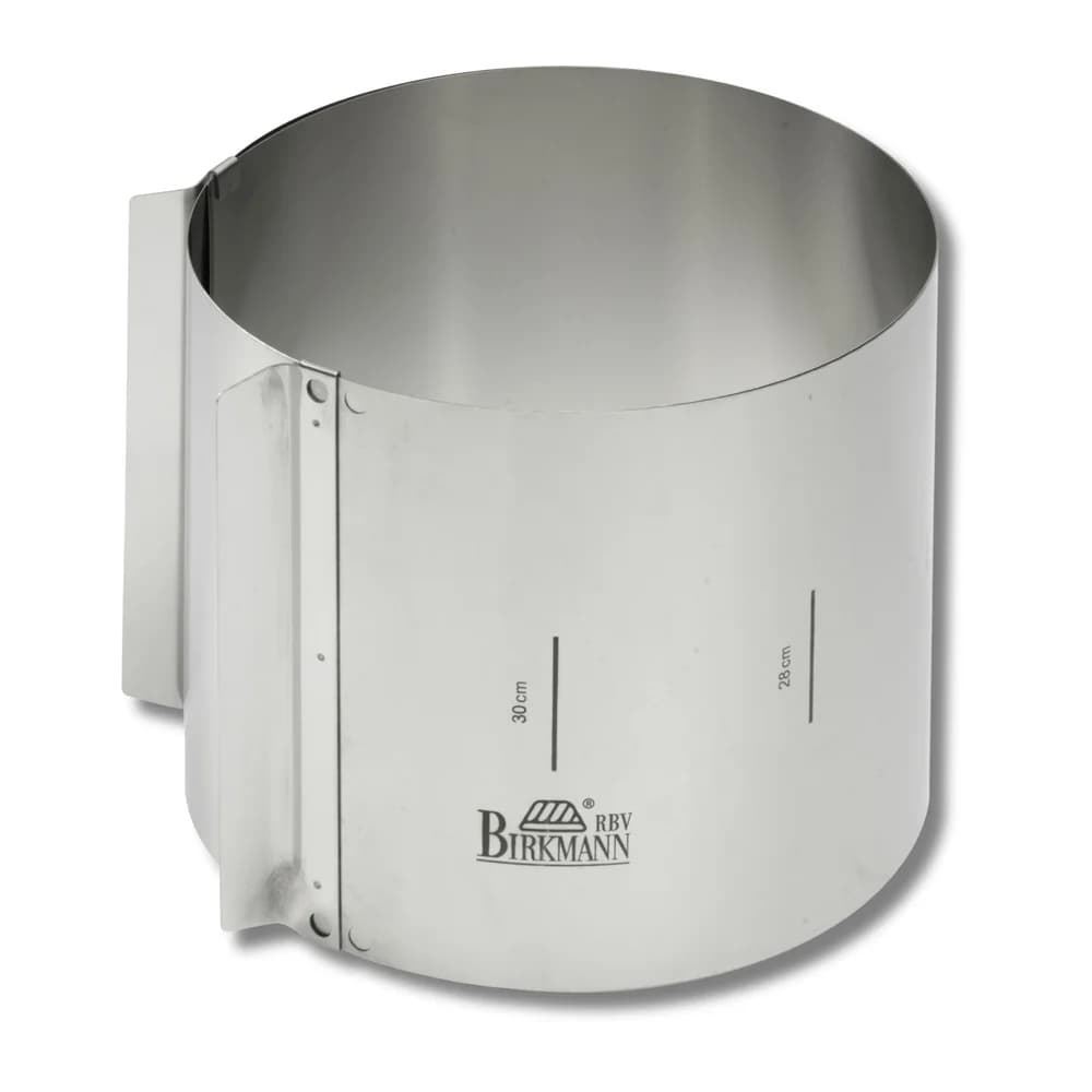 RBV BIRKMANN Tortenring Easy Baking extra hoch 15cm Ø18-30cm