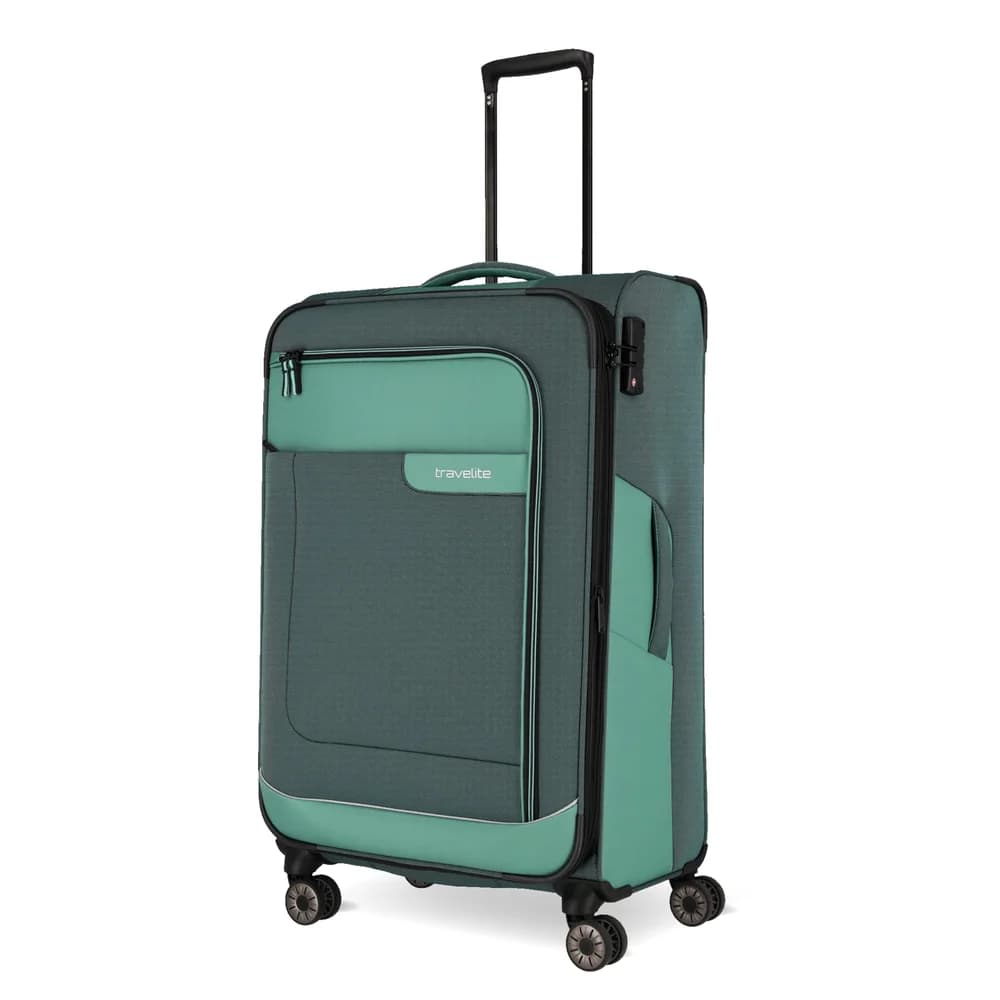 Travelite Viia 4w Trolley L 77 Eukalyptus