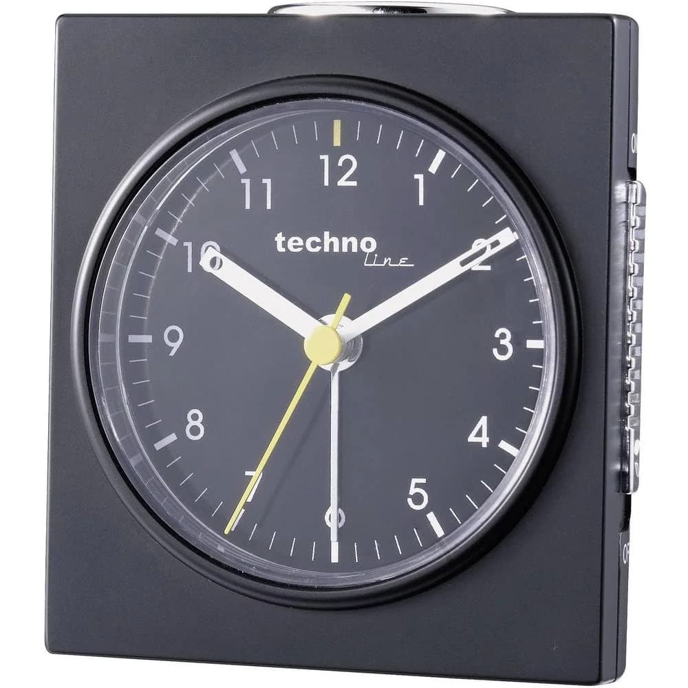 technoline Funkwecker Quarzwecker Modell Q schwarz