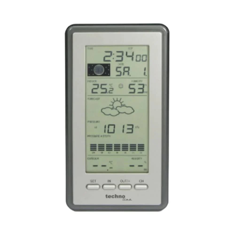 Technoline WS 9040 - Klassische Wetterstation mit Mondphasenanzeige