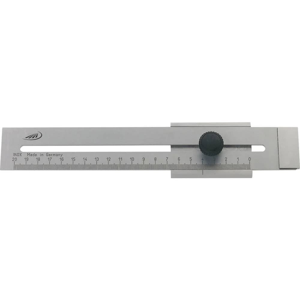 Helios Preisser Streichmaß flach rostfrei 250 mm