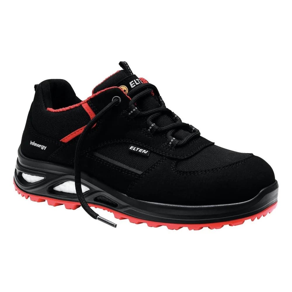 Elten Halbschuh schwarz/rot HANNAH XXTL low ESD, S3, EU-Schuhgröße: 37