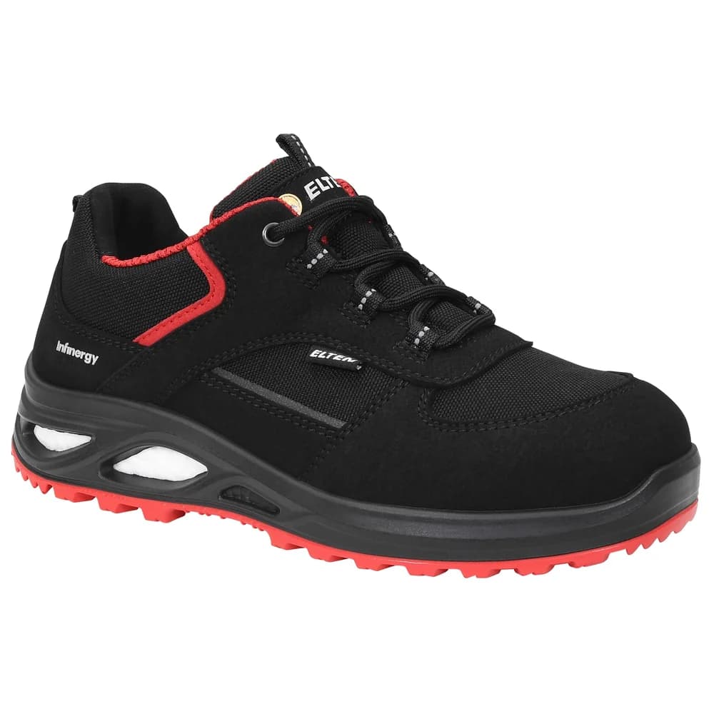 Elten Halbschuh schwarz/rot HANNAH XXTL low ESD, S3, EU-Schuhgröße: 39