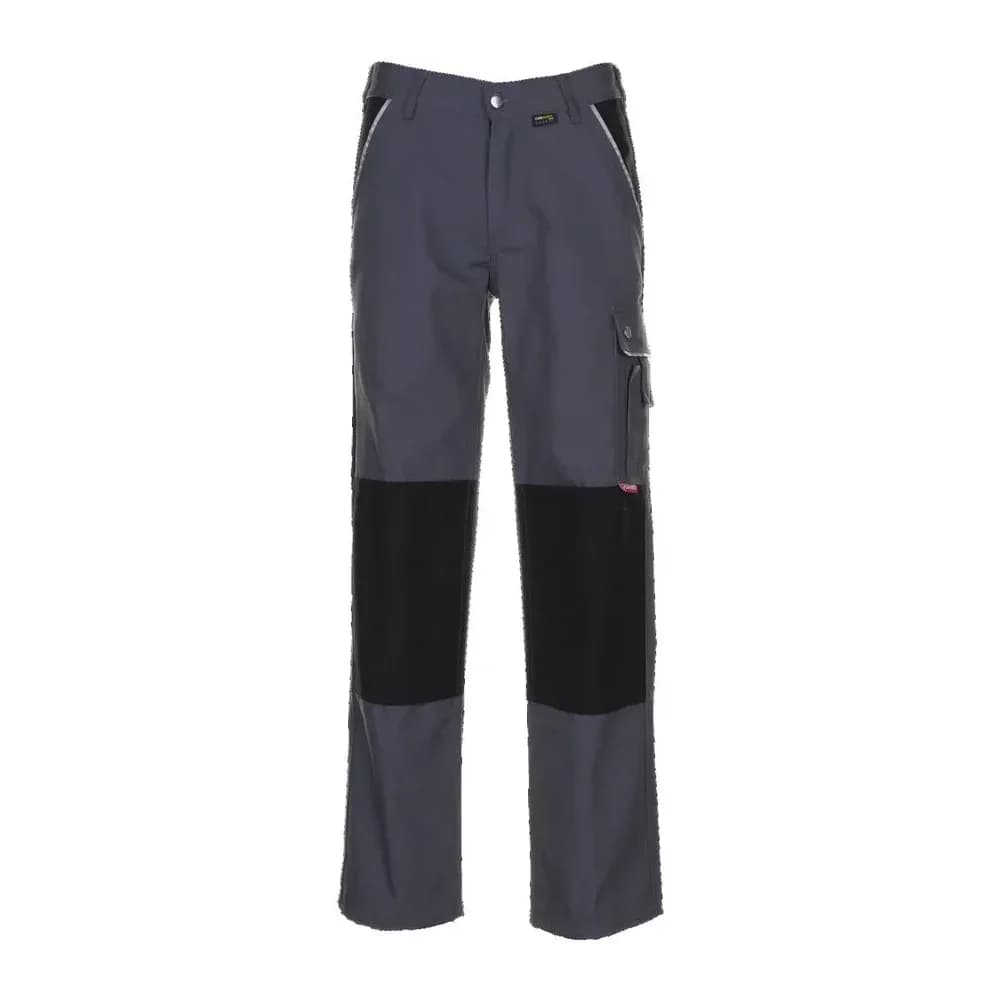 Planam Bundhose Canvas 320 Größe 52 grau / schwarz - 2123052