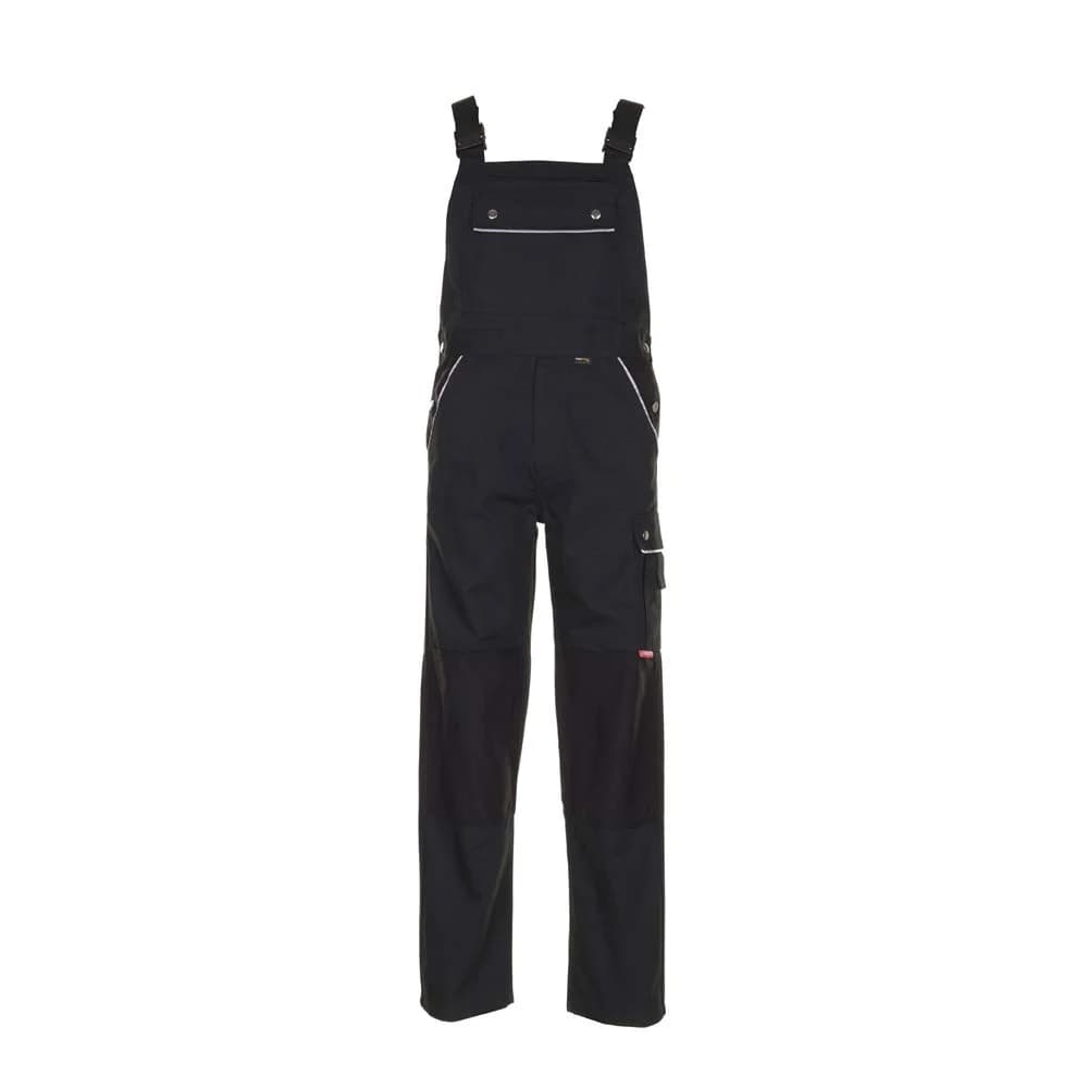 Planam Canvas 320 Latzhose schwarz 54