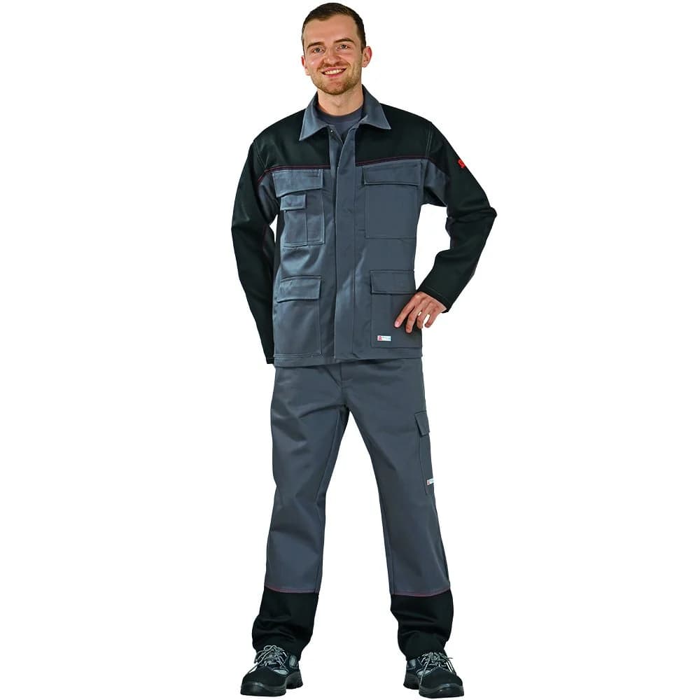 PLANAM Schweißerjacke Weld Shield Gr. 56 grau/schwarz 5510