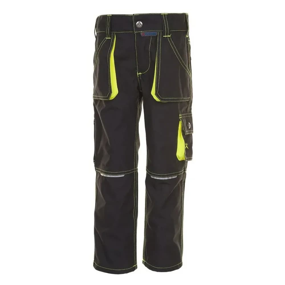 Planam Junior Bundhose anthrazit/gelb 134/140
