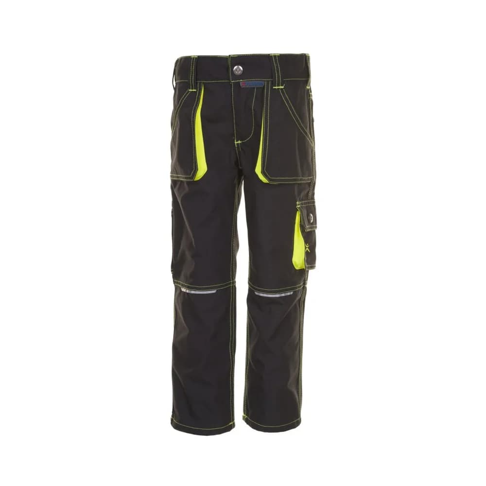Planam Junior Bundhose anthrazit/gelb 170/176