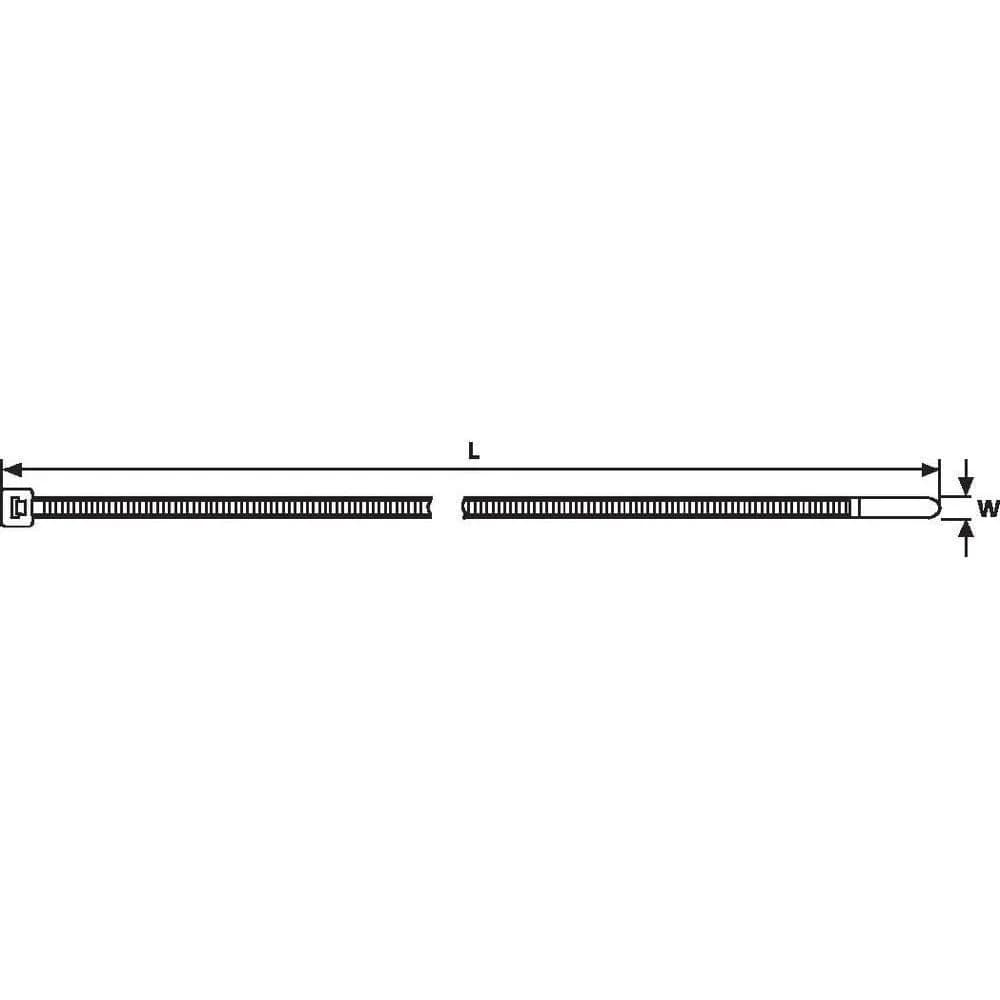 HellermannTyton Kabelbinder T18R-N66-NA