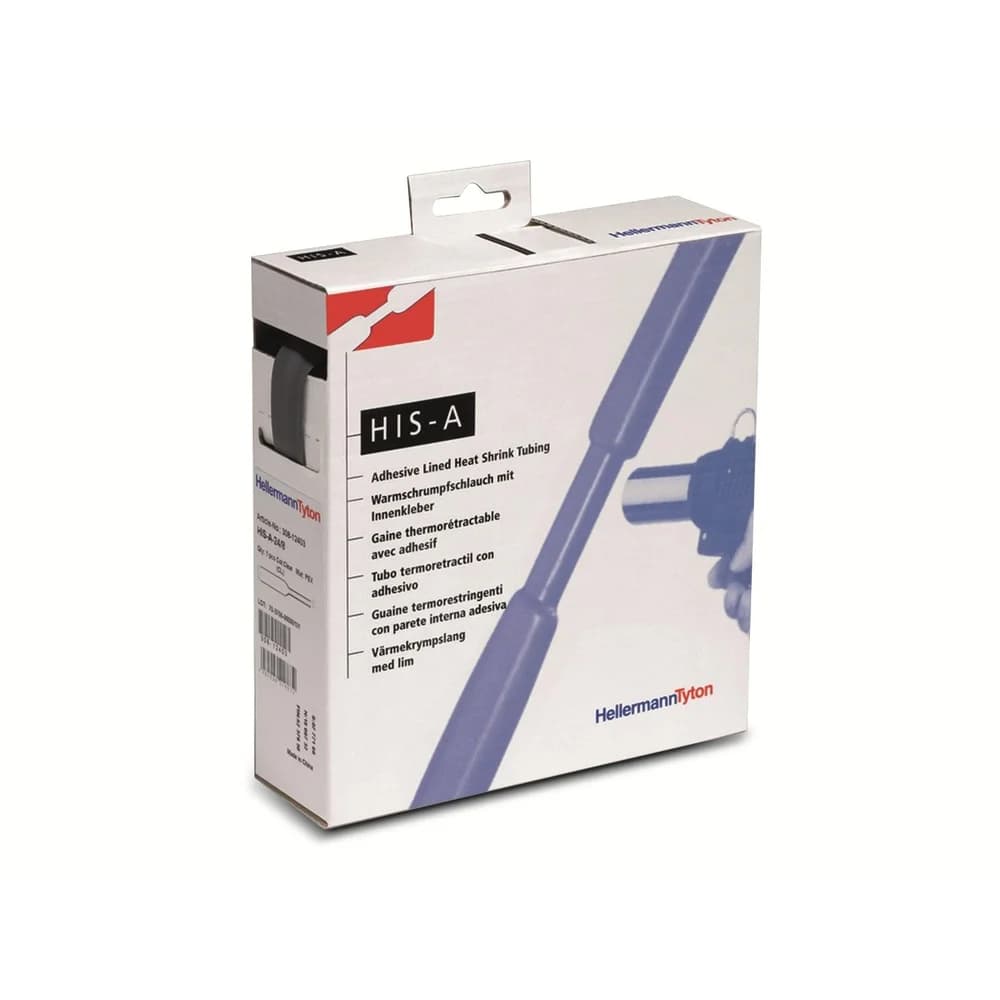 HellermannTyton Schrumpfschlauch HISA-3/1-POX-BK