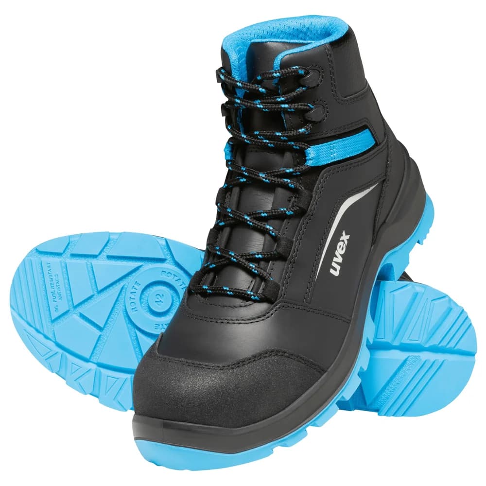 Uvex S3 95562 Sicherheitsschuh schwarz 45 (Weite 11)