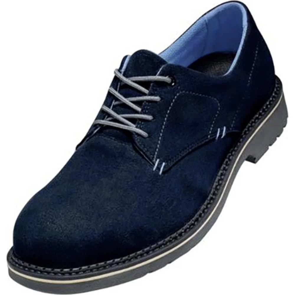 UVEX 1 business Herren Schnürhalbschuh S3 Velour blau - Größe: 40 - Blau - 40