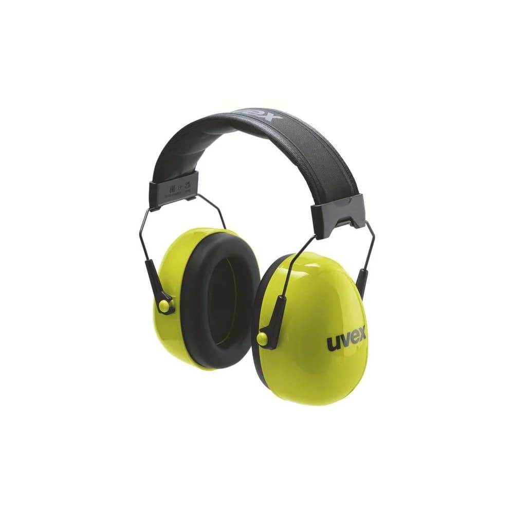 uvex K20 HiViz Kapselgehörschutz, SNR 33 dB 2630021 , Farbe: schwarz / gelb