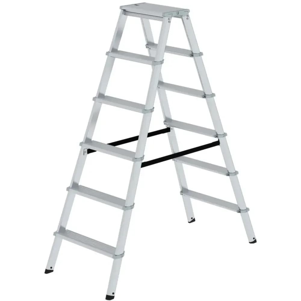 Munk ML Stehleiter 11236 beidseitig 2x6 Stufen