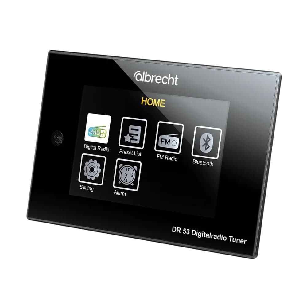 Albrecht Digitalradio-Tuner 27251 Radio (Inkl. Fernbedienung, Spotify) schwarz