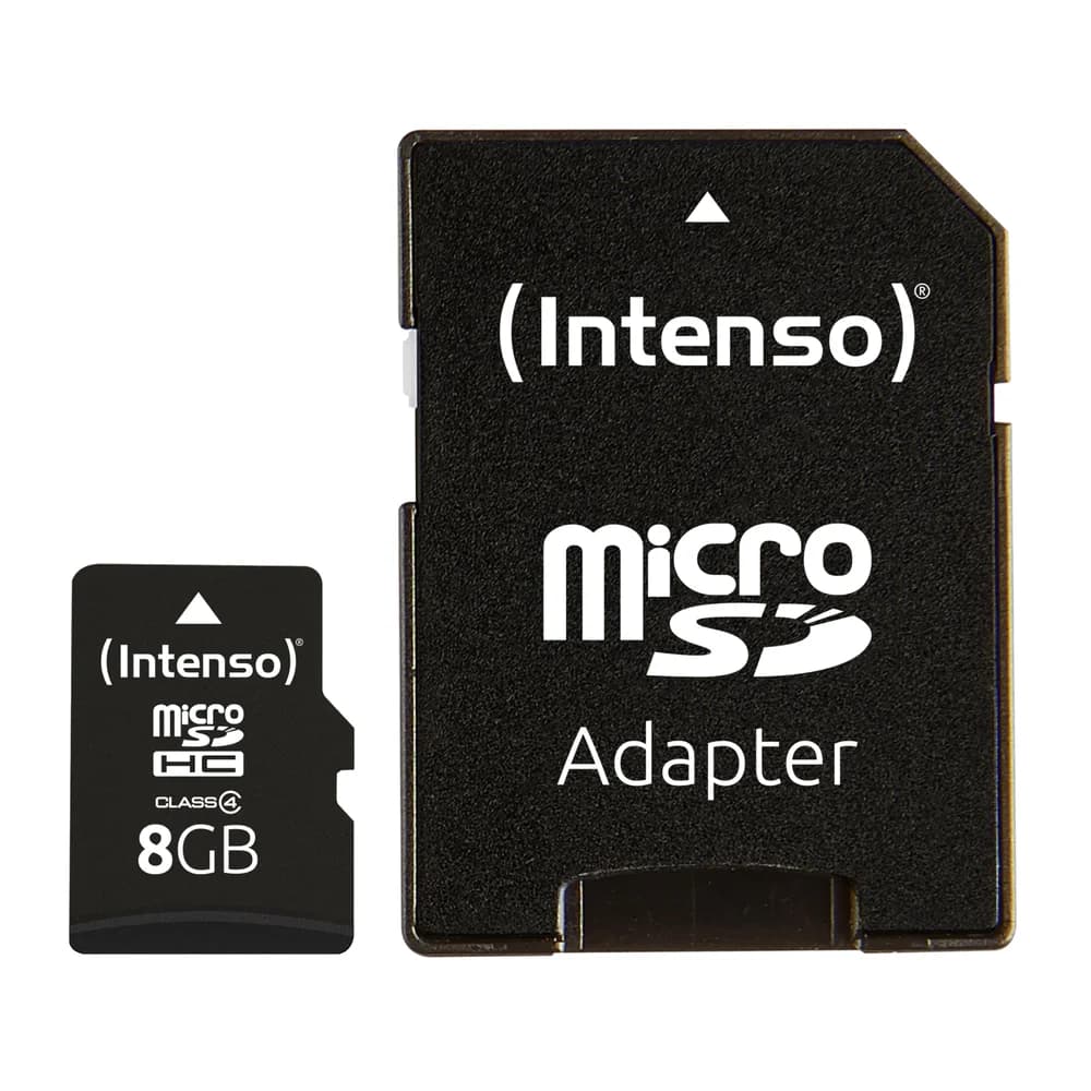 Mikro SD Card w/ Adapter - 4GB