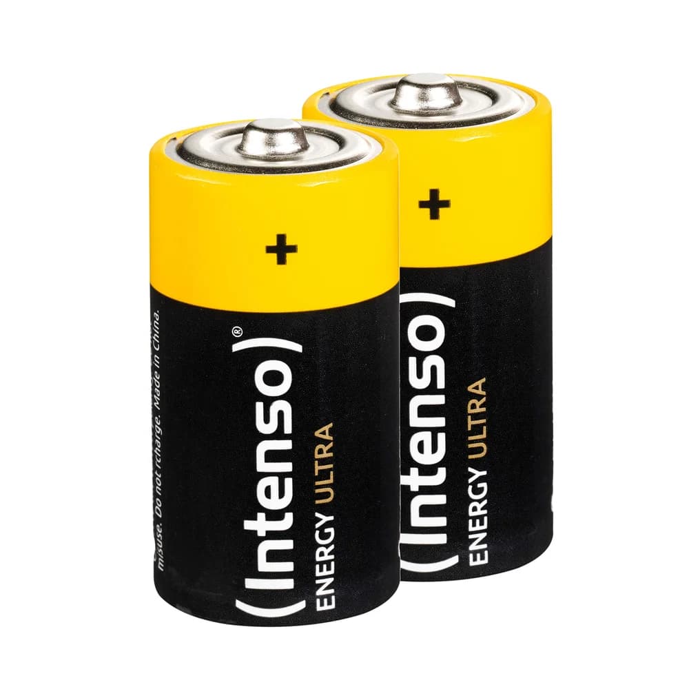Intenso Batterie Alkaline, Baby, C, LR14, 1.5Volt – Energy Ultra (2er Pack)