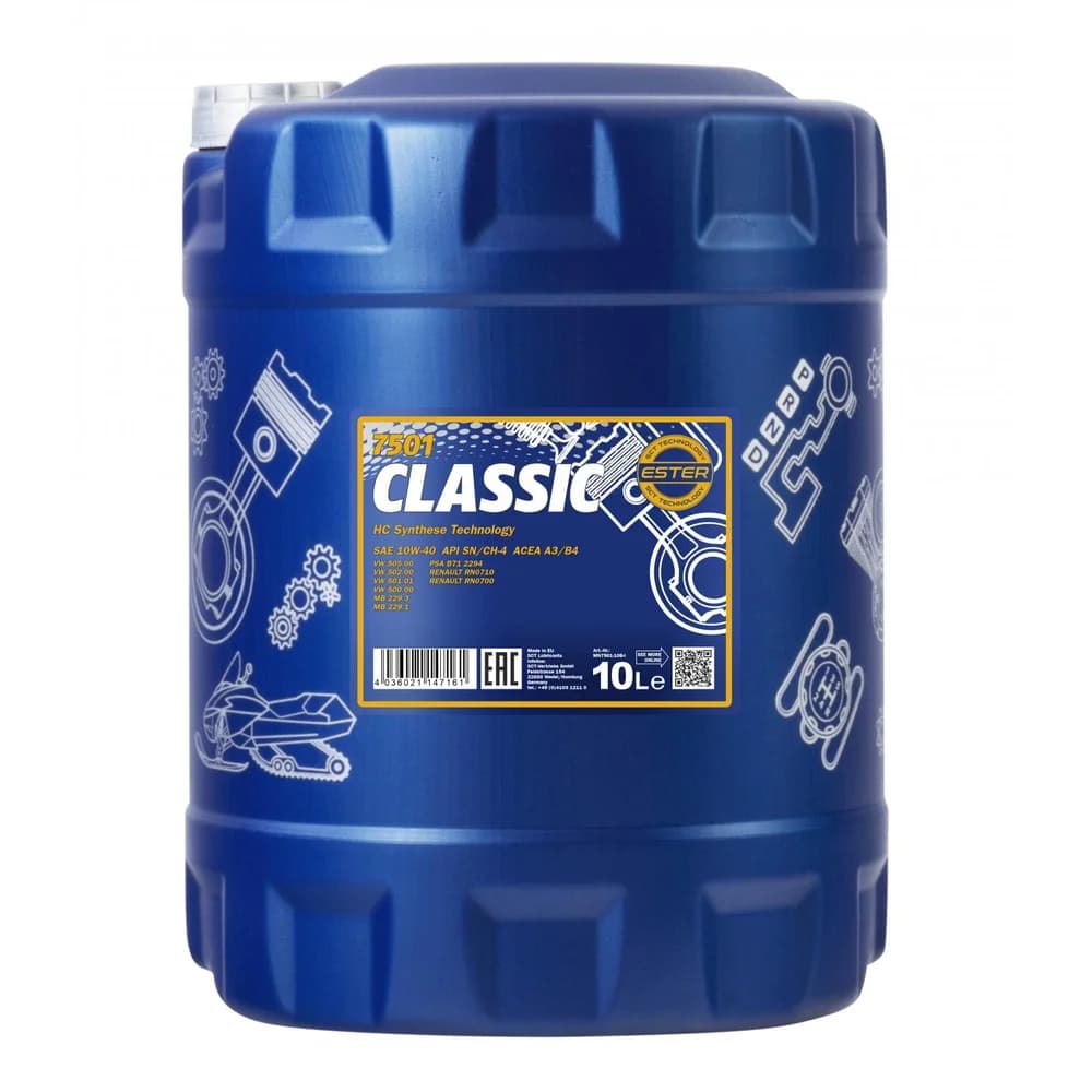 Mannol 7501 Classic 10W-40 10 l