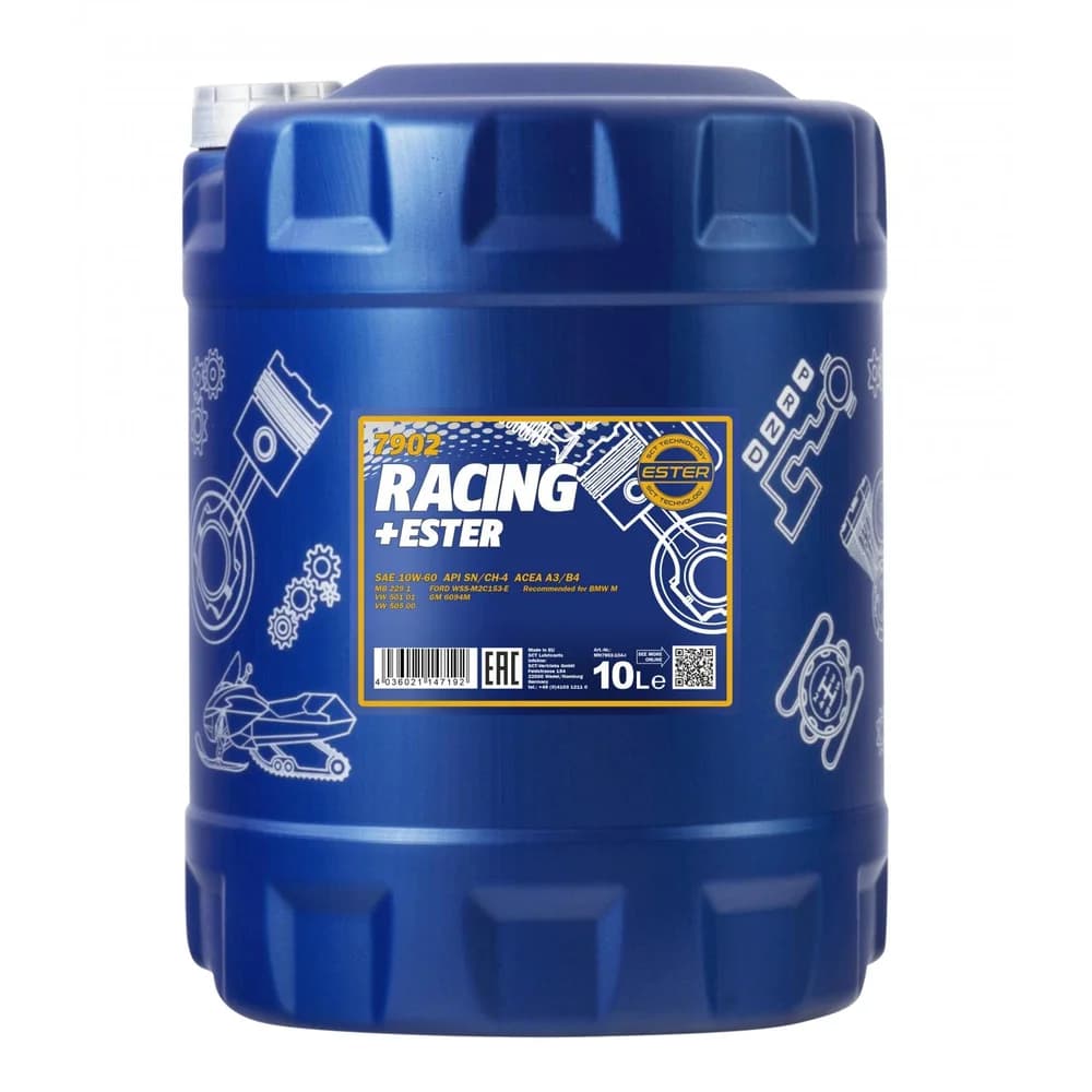 Mannol 7902 Racing + Ester 10W-60 10 l