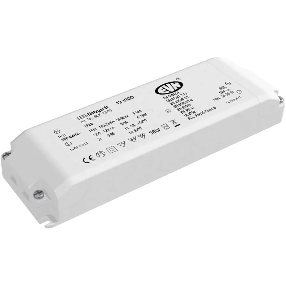 EVN 12V/DC LED-Netzgerät SLK12036