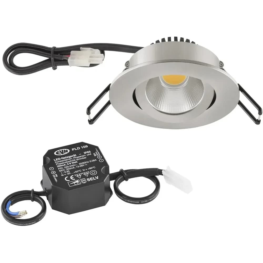 EVN-Lichttechnik, Einbauleuchte, P-LED (Aluminium)