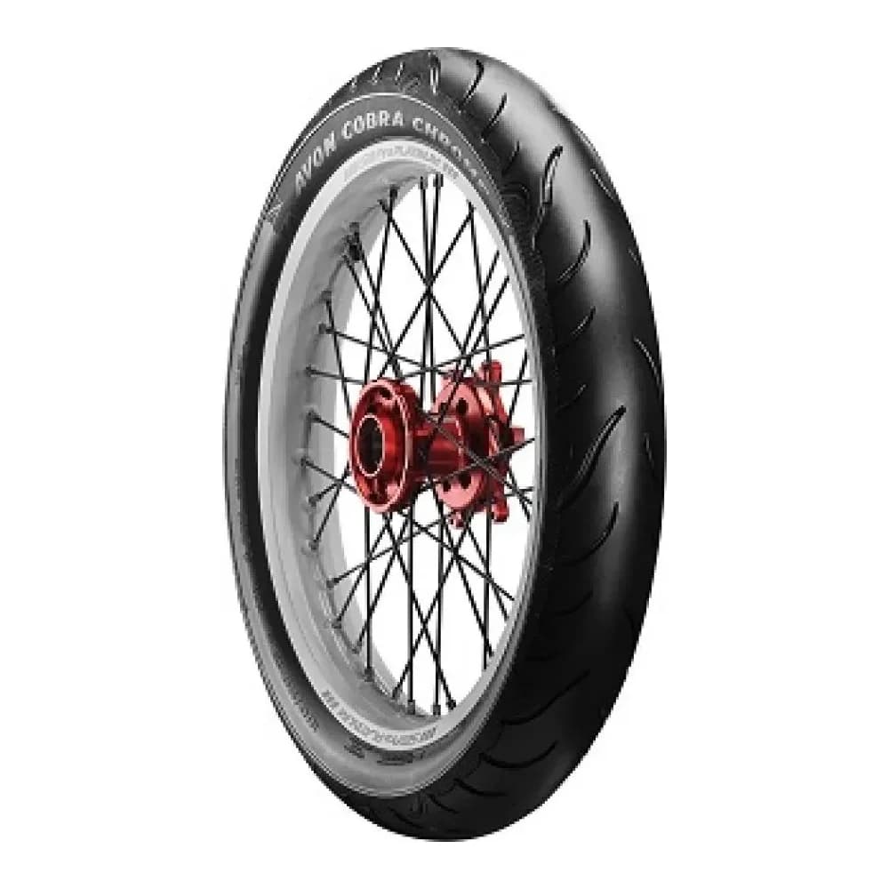 Avon Motorradreifen car-tyres Cobra Chrome ( MT90B16 RF TL 74H Hinterrad, M/C WW ) - Silber