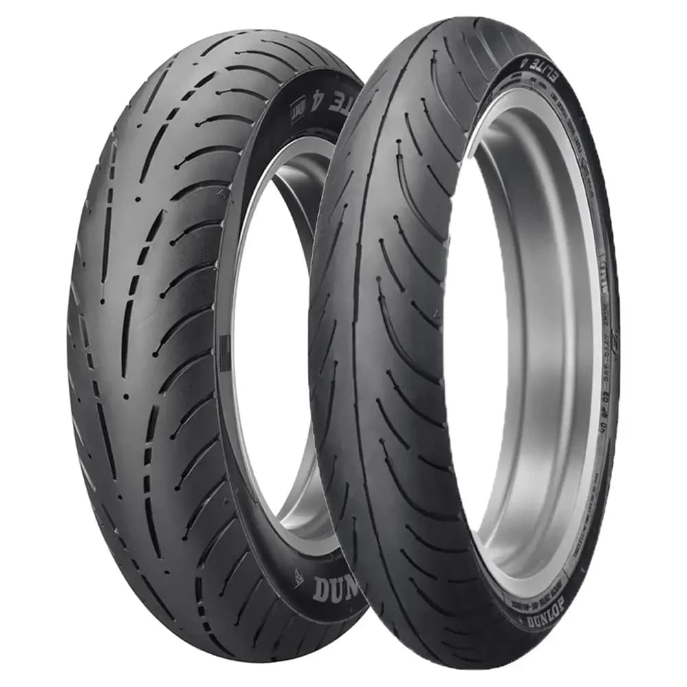 Dunlop Motorradreifen car-tyres Elite 4 ( 160/80B16 TL 80H Hinterrad, M/C ) - Silber