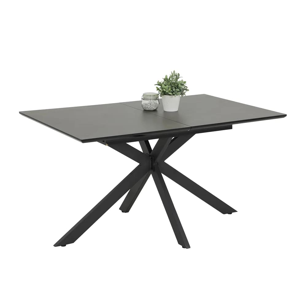 HELA Esstisch Fenja, ausziehbar 140-180 cm schwarz