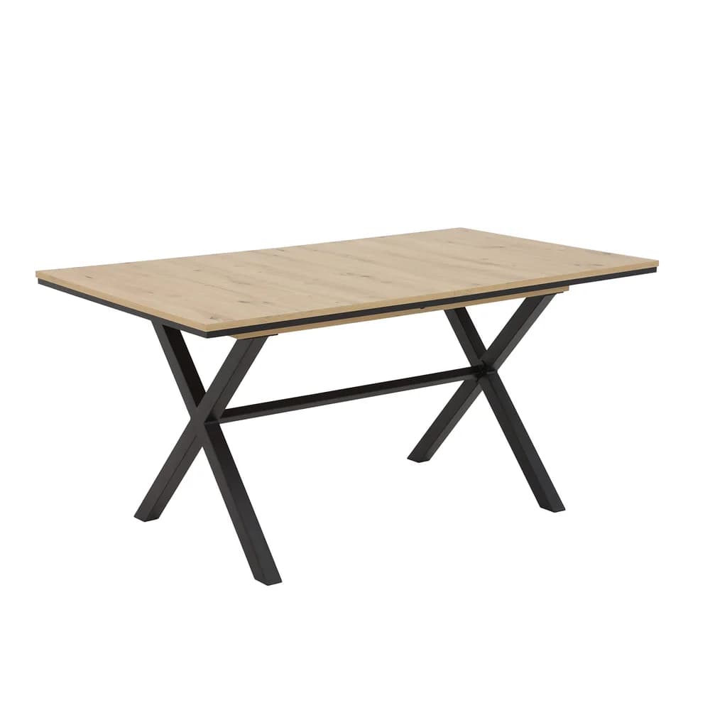 HELA Esstisch, ausziehbar 160-200 cm beige
