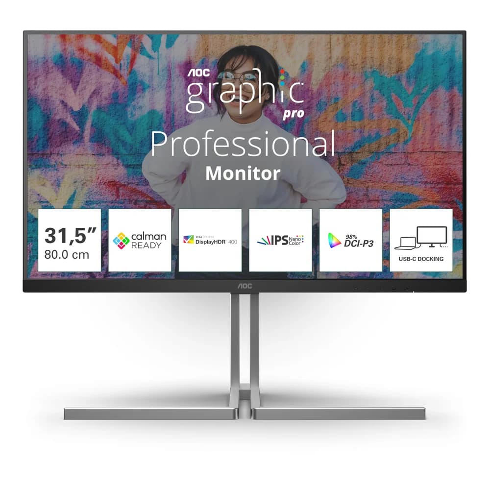 AOC U32U3CV, 31.5"