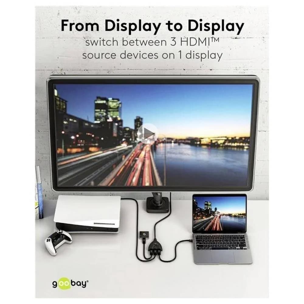 Goobay HDMI-Umschaltbox 58488