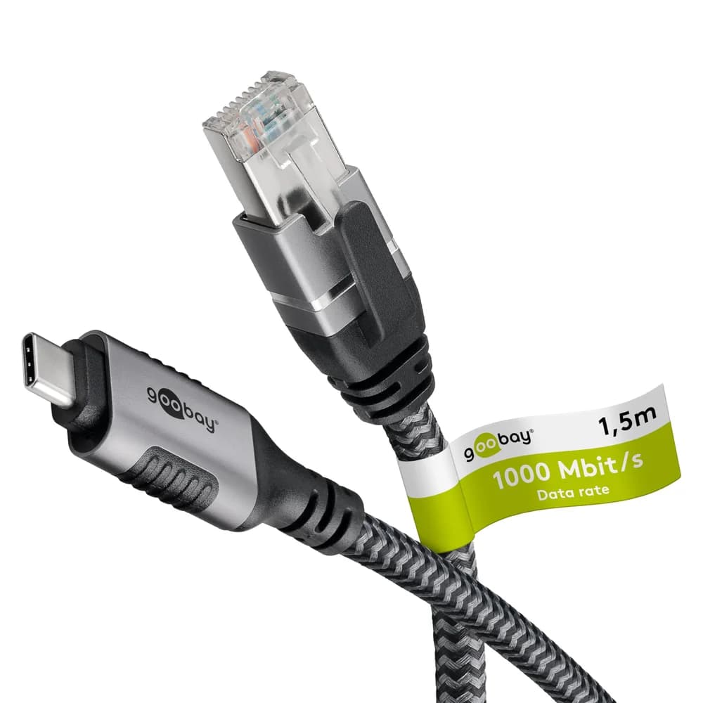 Goobay Ethernet-Kabel USB-C 70697