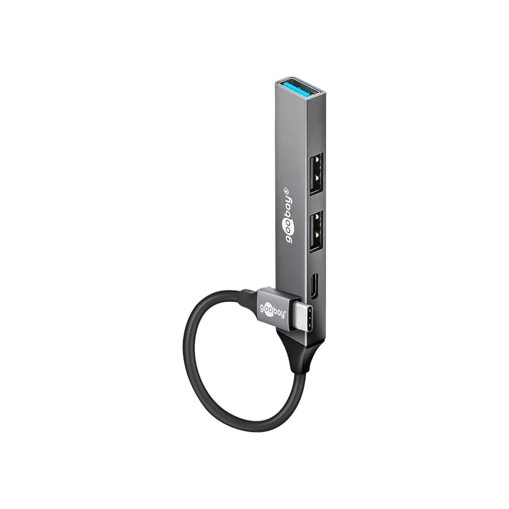 Goobay Slim 4-Port USB-Hub 74459