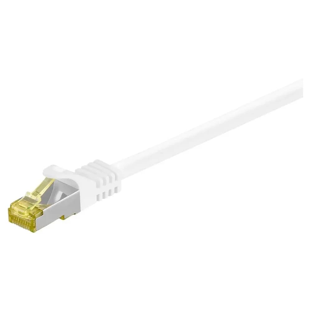 LAN CAT 7 S/FTP - Weiß - 1m