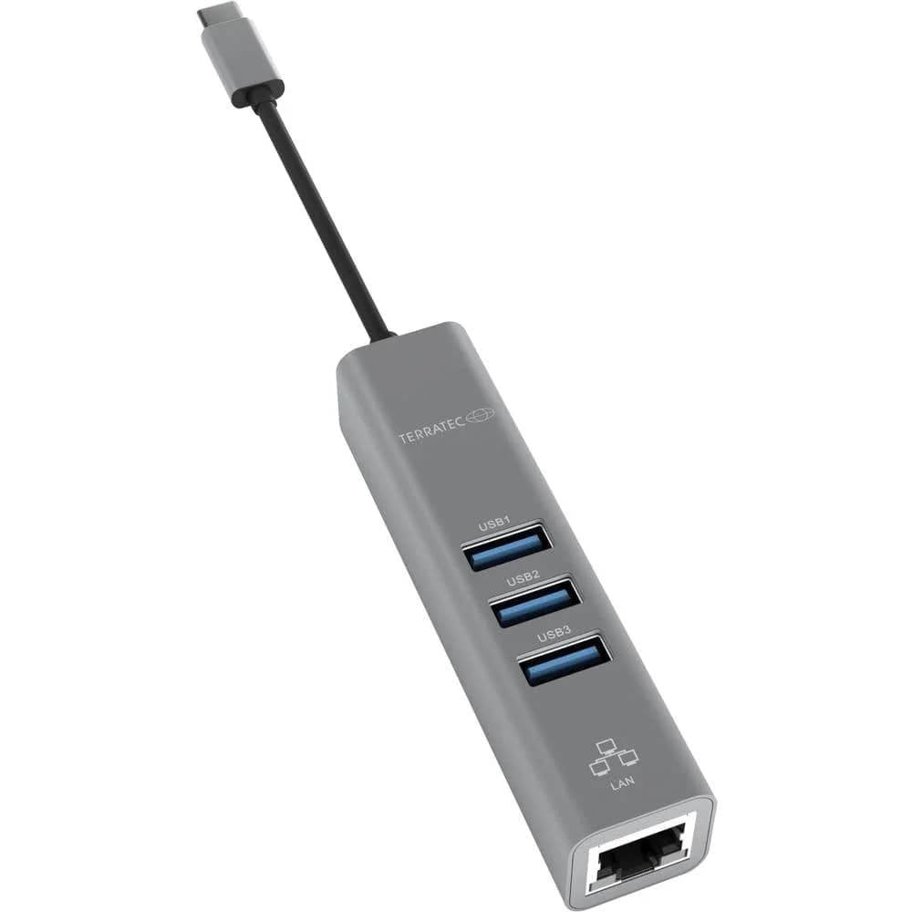 Terratec Connect c2 USB 3.2 Gen 1 (3.1 Gen 1) Type-C Silber