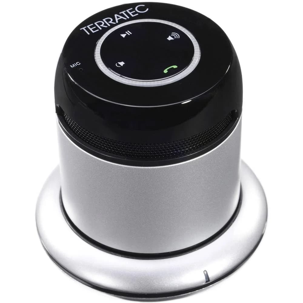 Terratec Concert BT Mobile Tragbarer Mono-Lautsprecher Silber 2 W