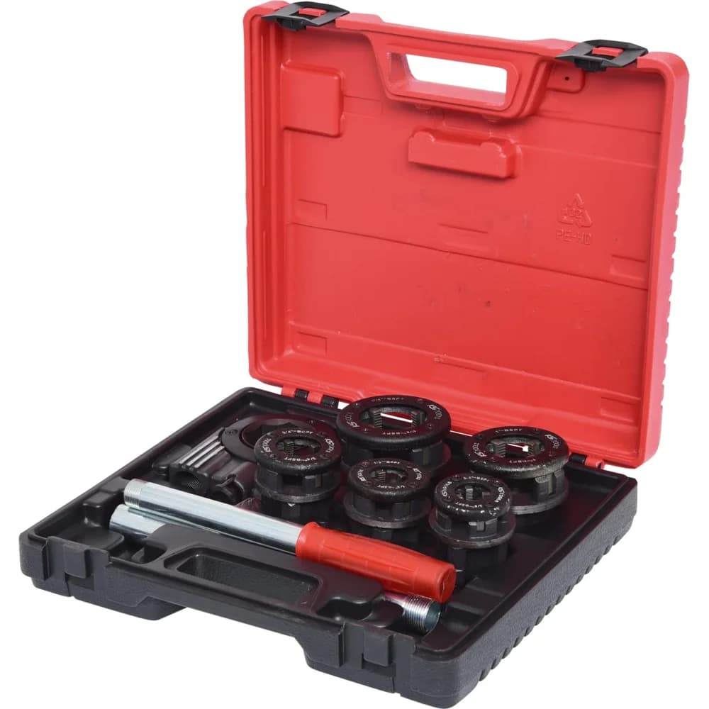 KS TOOLS Gewinde-Schneidkluppen-Satz 3/8"-1.1/4" 8tlg. - 903.3300