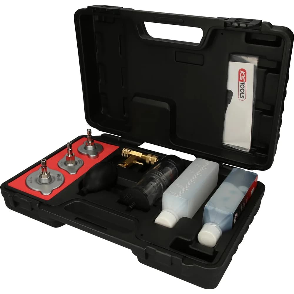 KS Tools CO2-Zylinderkopf-Lecktest-Satz, 8-tlg.