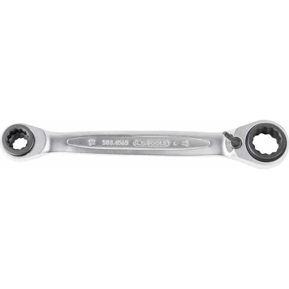 KS Tools Ringschlüssel 4 in 1 GEARplus umschaltbar Doppel- Ratschenringschlüssel 503.4565