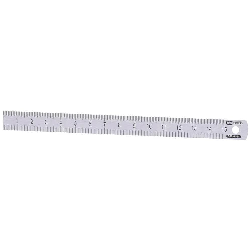 KS Tools Flexibler Stahlmaßstab, 150mm