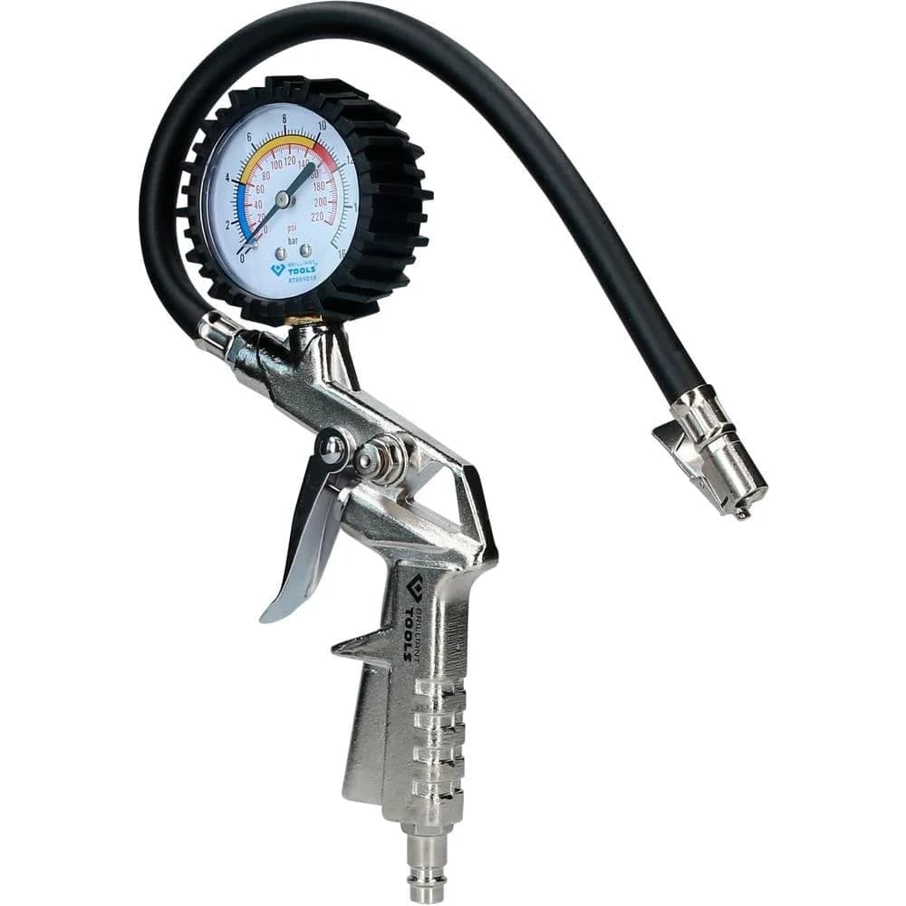 BRILLIANT TOOLS Reifenfüllmesser 0-16 bar - BT691019