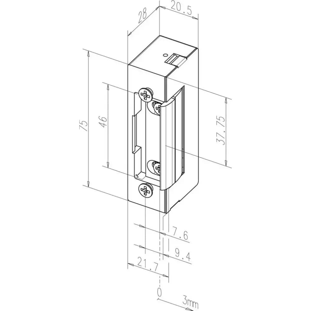 Assa Abloy effeff Elektro-Türöffner 17----------E41