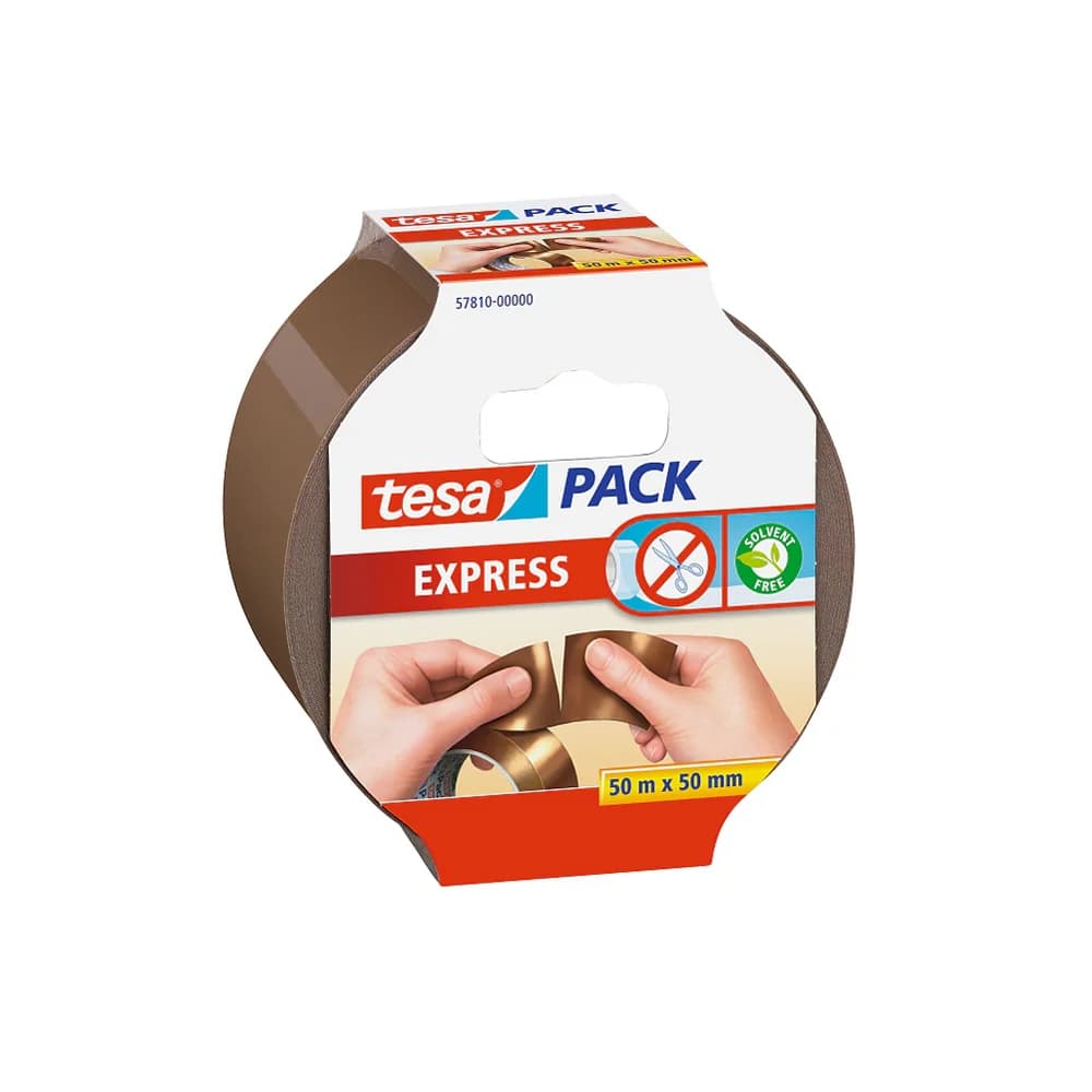 tesa tesapack, 57810 50mx50mm braun