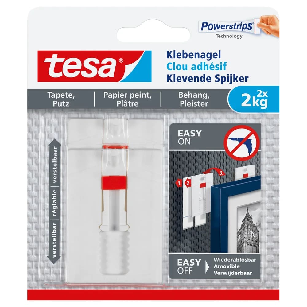 Tesa-77777 Kebenagel Tapete 2x2kg