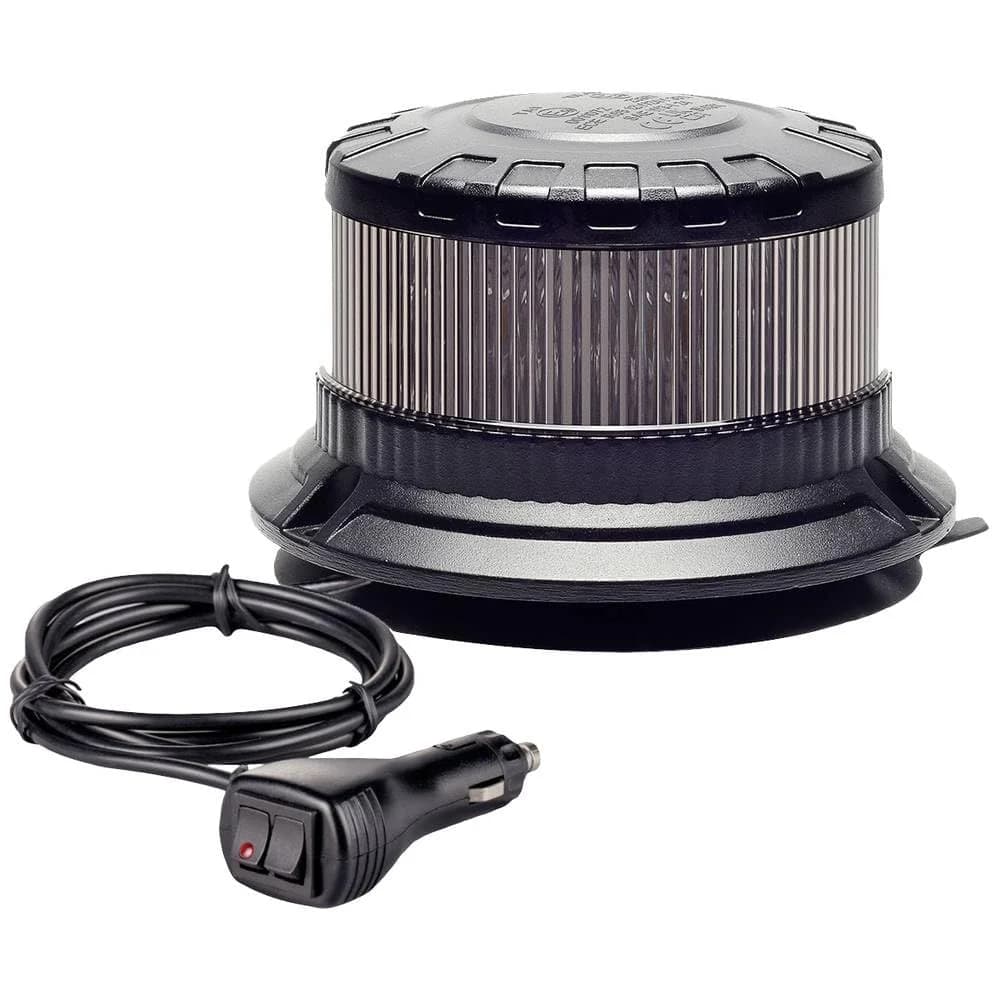 BS 20331 - LED-Rundumleuchte, Magnet, 12-24 V, Grauglas