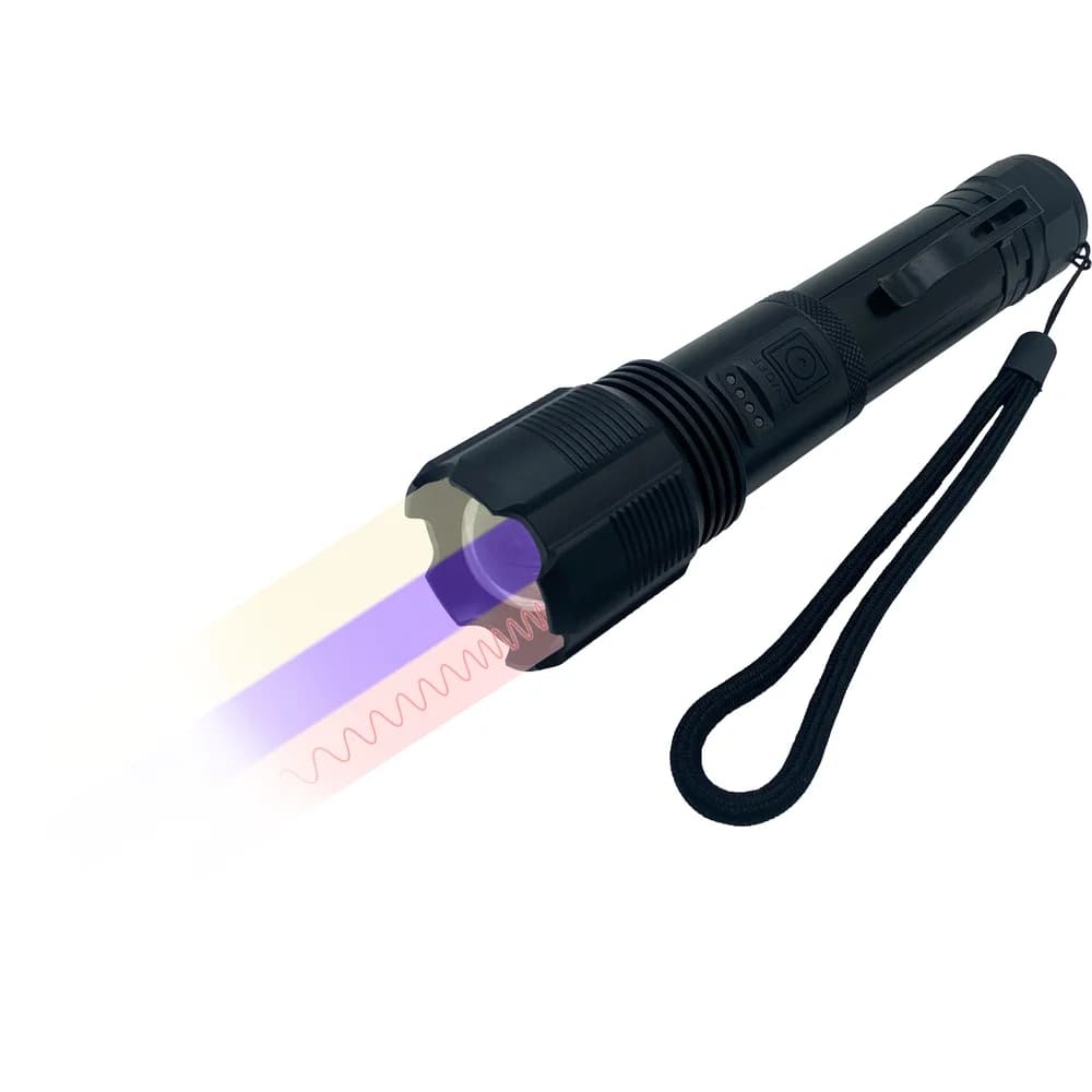 BS 32513 - LED-Taschenlampe, 3-in-1 (weiß-IR-UV), Akku